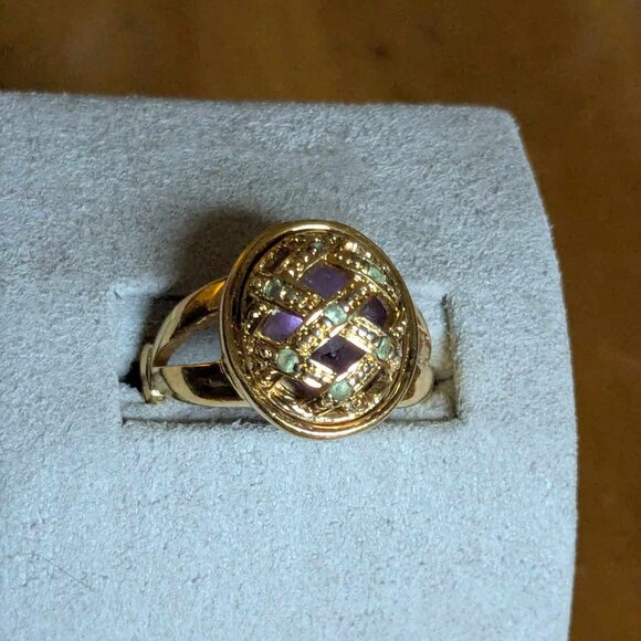 925 Stamped Ring - Picture 2 of 6